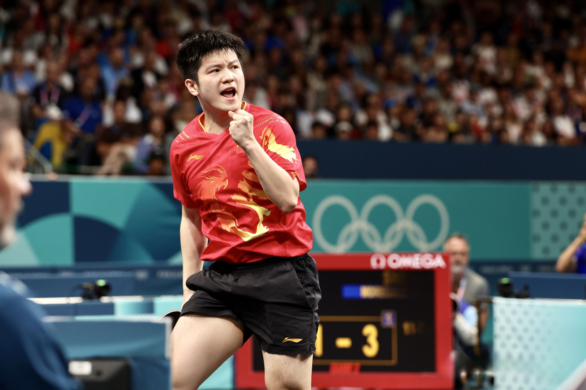 关于法国乒乓球队险胜中国乒乓球队，樊振东送出助攻的信息